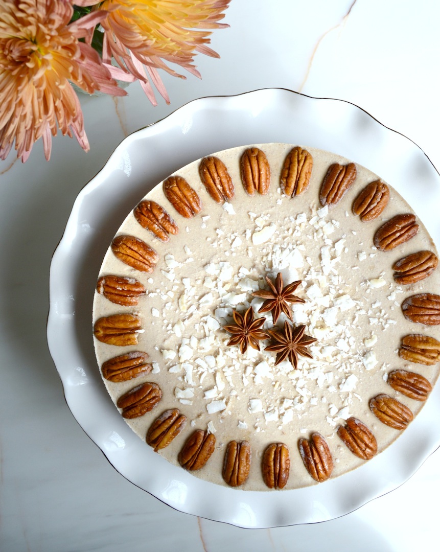 Vanilla Chai Pecan Pie 