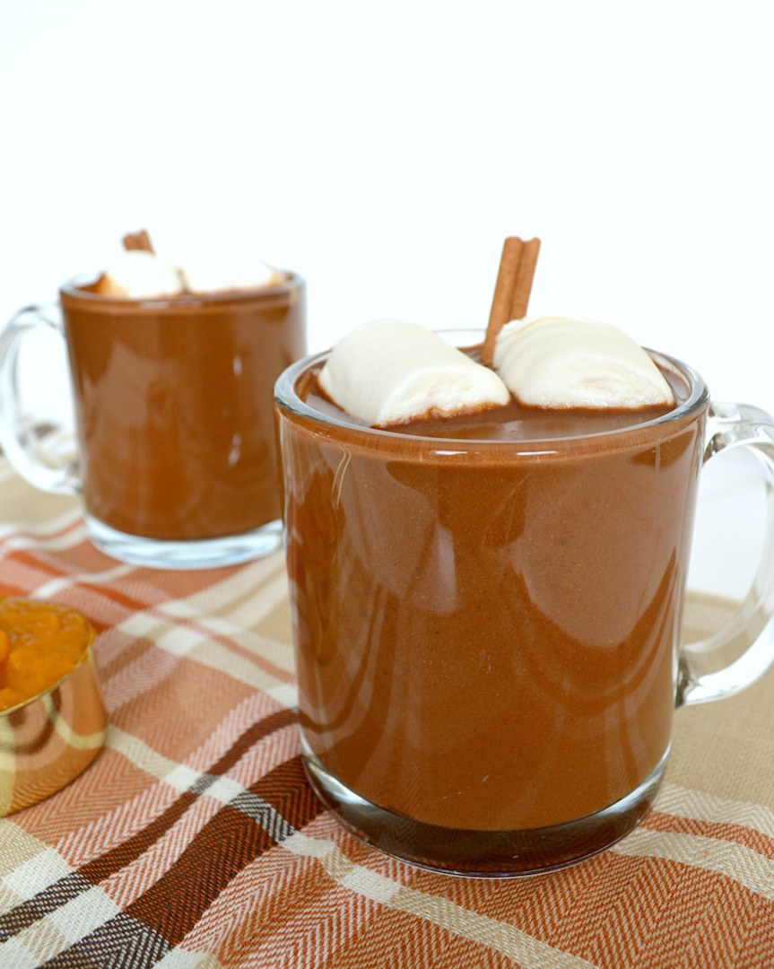 Pumpkin  Chai  Hot  Chocolate  (Vegan) by Plantbased Baker