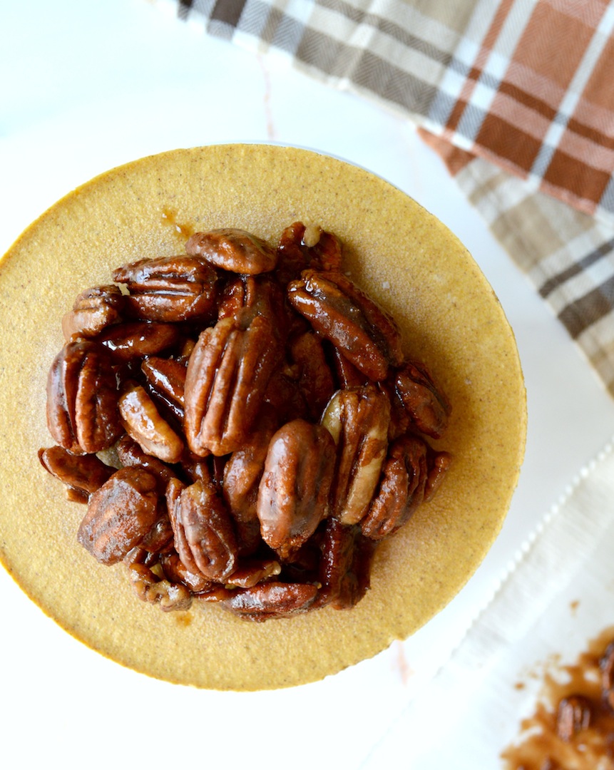 Pumpkin  Praline  Cheesecake  